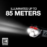 Energizer Vision HD+ Focus Headlamp 400 Lumens IPX4 85m Digital Focus Batteries view 3