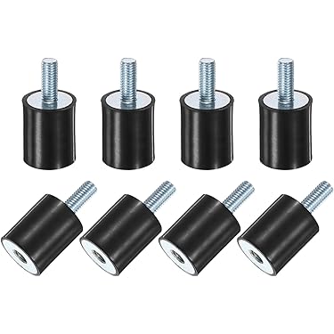 vibration isolators amazon Easyflex Open Spring Mount Vibration Isolator with 6mm Rubber Pad, 132lbs  Capacity, 1