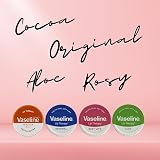 Vaseline Lip Balm Set 4x 20g Original Rosy Aloe Coconut Cocoa Butter view 2