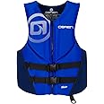 O'Brien Men's Traditional Neoprene USCGA Life Jacket, Black, 5X-Large