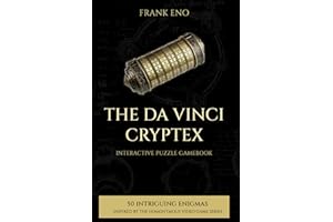 The Da Vinci Cryptex - Interactive Puzzle Gamebook: Crack 50 intriguing riddles and escape the inventors room, test your IQ with crazy enigmas