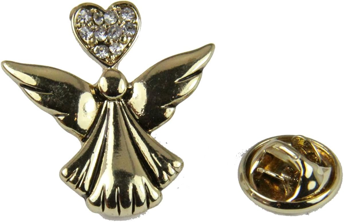 6030729 Angel Lapel Pin Brooch Guardian Angel On My
