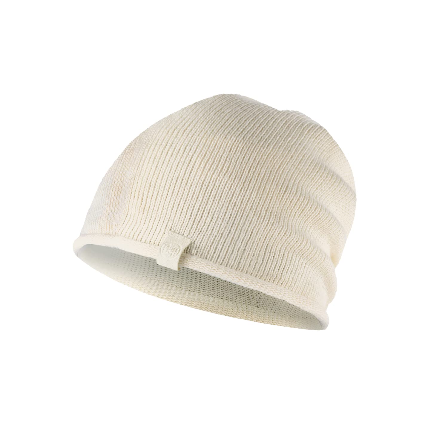 Buff Knitted Beanie LEKEY ECRU Unisex One size