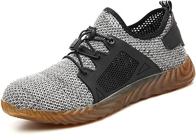 steel cap sport shoes