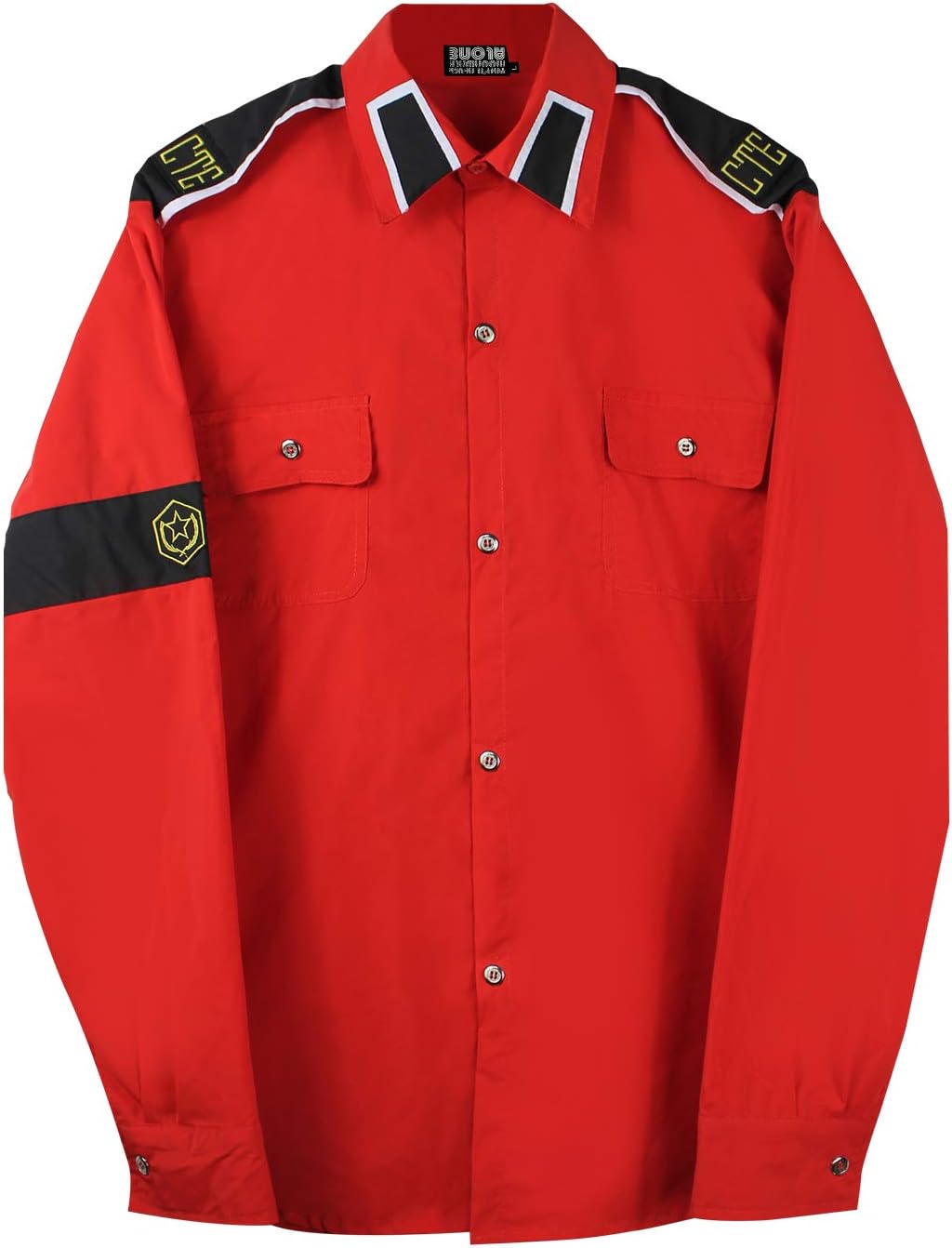 Costume for Michael Jackson CTE Shirts Black/White/red