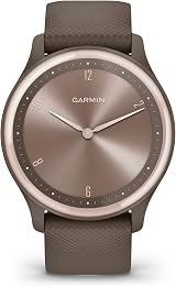 Garmin vivomove Sport Hybrid 40mm Smartwatch Cocoa view 5