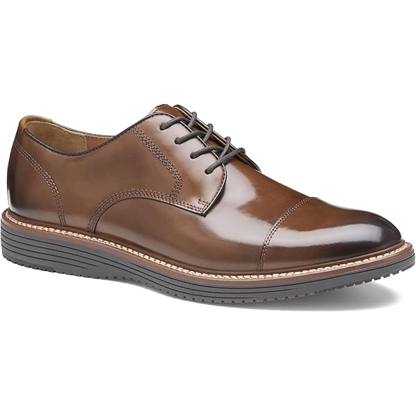 Amazon.com | Johnston & Murphy Men's Upton Dress Plain Toe Lace Up