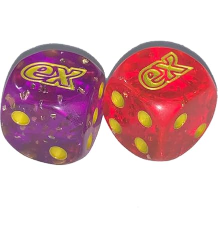 Amazon.com: Pokémon Dice Set - 16mm - Crown Zenith - Black & Yellow