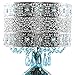 River of Goods 15570S Poetic Wanderlust by Tracy Porter Mattei Jeweled Metal Shade with Mosaic Base Table Lamp