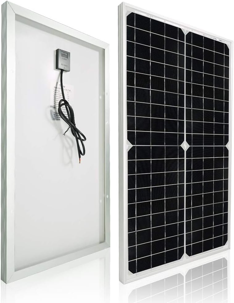 TP-solar Solar Panel Kit 30W 12V Monocrystalline Battery Charger Maintainer with 10A Charge Controller + Extension Cable for 12 Volt Car RV Vehicle Marine Boat Home Off Grid System : Garden & Outdoor
