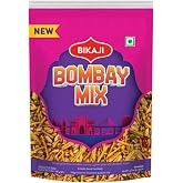 Bikaji Bombay Mix, Spicy Crunchy Namkeen Snack, 200g (7 oz) | Classic blend of sev, peanuts, and lentils. Ready-to-eat, no prep needed. Great with chai, coffee, or as a quick snack