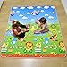 BMyBaby Kids Play Mat Rug by Portable Baby Floor Foam Playmat and Gym with Beautiful Graphics and Adorable Animal Friends - Portable for Outdoor or Indoor Use