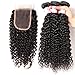 Beauty Forever Hair 8A Malaysian Jerry Curly Hair Weave 3 Bundles With Closure Free Part 100% Unprocessed Human Virgin Remy Hair Deals Natural Color 20 22 24+18 inch Free Part Closure