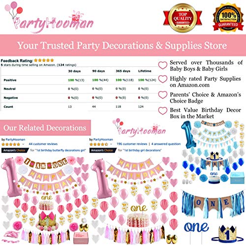 6 Baby+First+Birthday+Decorations+Crown