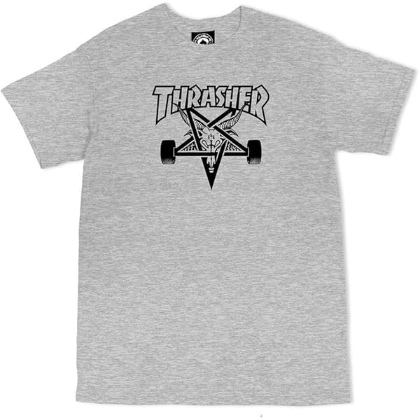 Thrasher Camiseta Gonz Thumbs Up Para Hombre, Blanco, Medium