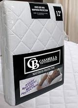 Casabella Extra Deep Quilted Mattress Protector 12 Double Poly/Cotton view 2