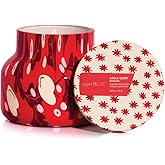 Capri Blue Pattern Play Signature Holiday Candle - Luxury Holiday Scented Candle for Home- Long Lasting Soy Wax Blend - Comes in Decorative Glass Jar (Apple Cider Social, 8 oz)