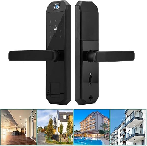 Fingerabdruck Trschloss Elektronisches Trschloss des Digitalen Fingerabdrucks fr Intelligentes Diebstahlsicherung Schloss fr Schlafzimmer Zugang