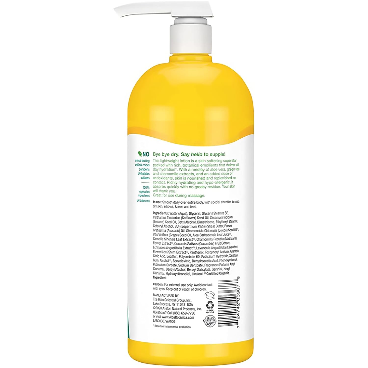 Alba Botanica Very Emollient, Original Body Lotion, 32 Ounce, 907.2 g (Pack of 1) - Image 3