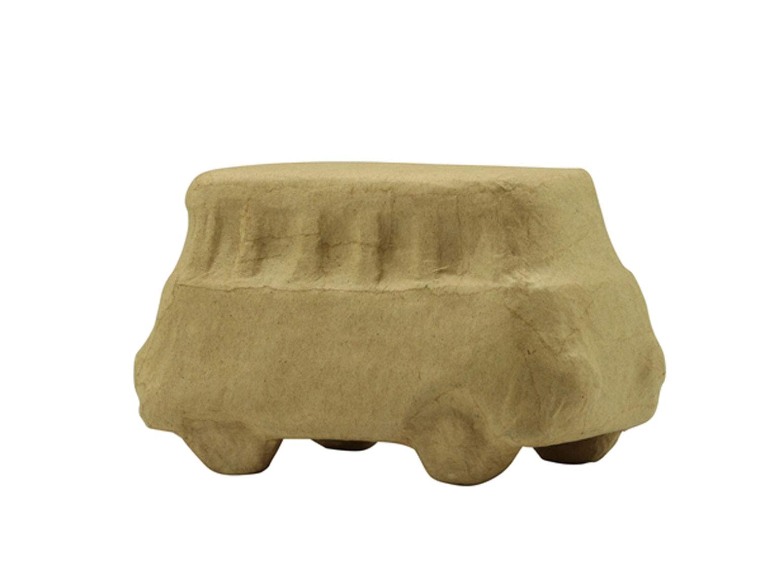 Décopatch - Ref SA209C - Minivan - Papier Maché Object to Decorate - 16 x 8 x 9cm - Decorate with Décopatch Papers & PaperPatch Glue, Glitter, Paints