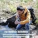 Water straw, Portable Water Filter Filtration Straw Purifier Survival Gear for Camping, Hiking (TWO REPLACEMENT)