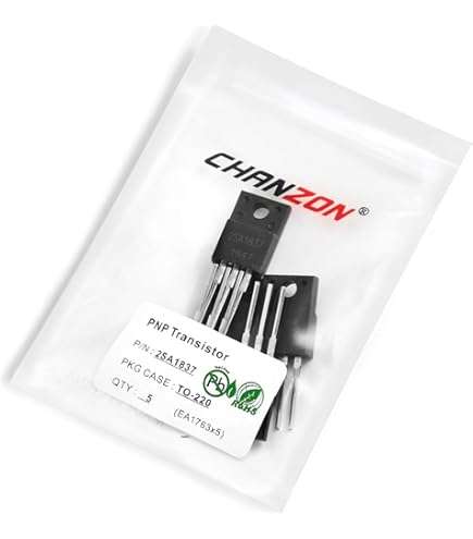 Lot 10 Transistors Chanzon 2SB817 (PNP) + 2SD1047 (NPN) TO-3P – Puissance Bipolaire Originaux