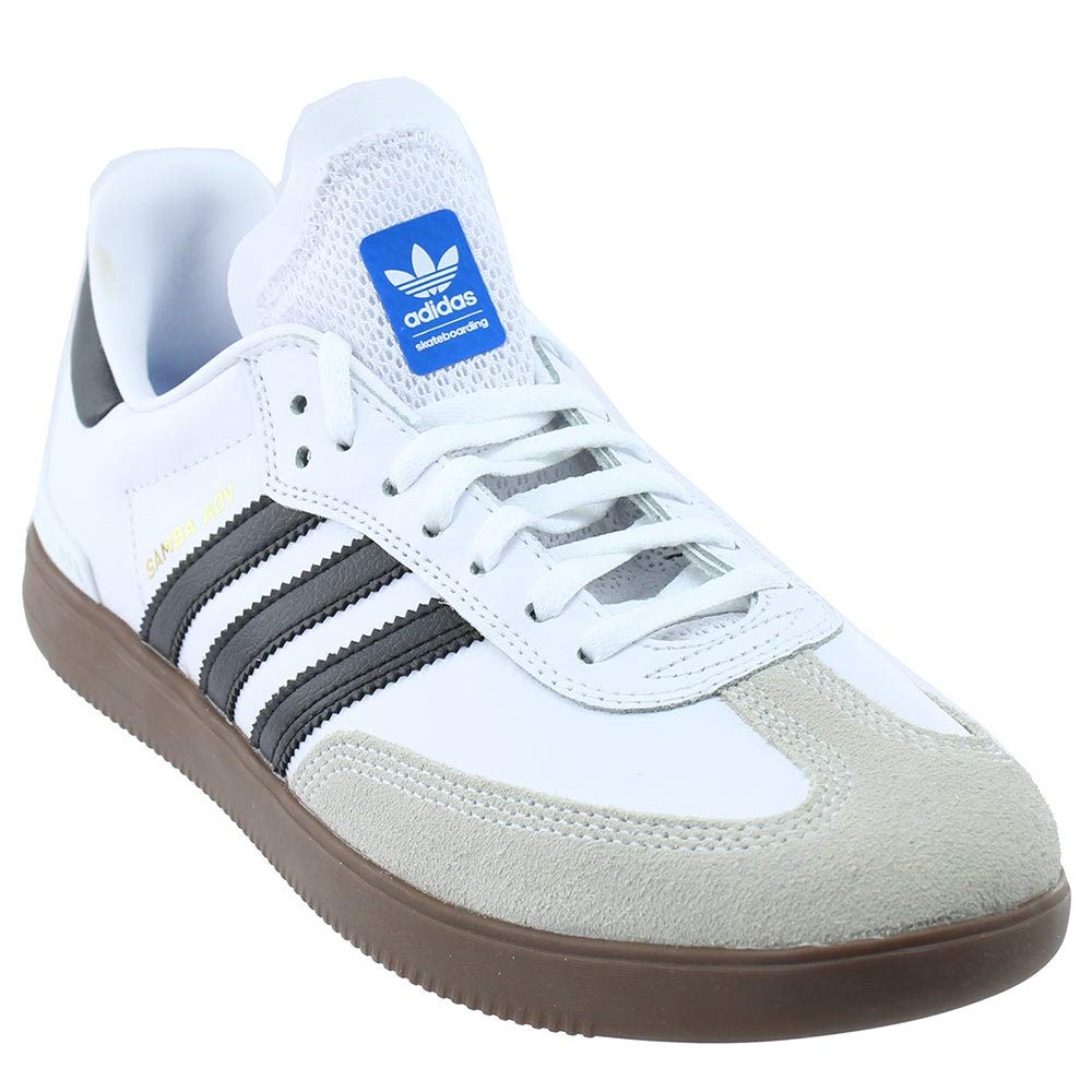 adidas Samba ADV (White/Core Black/Gum) Men's Skate