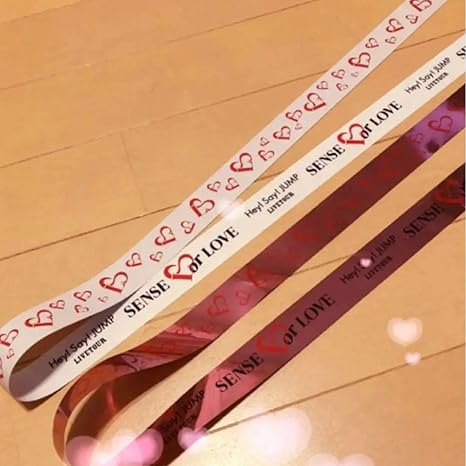Amazon Co Jp Hey Say Jump Sense Or Love 銀テープ 白1本ピンク1本の2本セット フルサイズ ホビー 通販