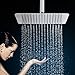 SR SUN RISE 10 Inch Rain Shower Head Brushed Nickel 304 Stainless Steel High Pressure Rainfall Showerhead Ultra Thin Water Saving