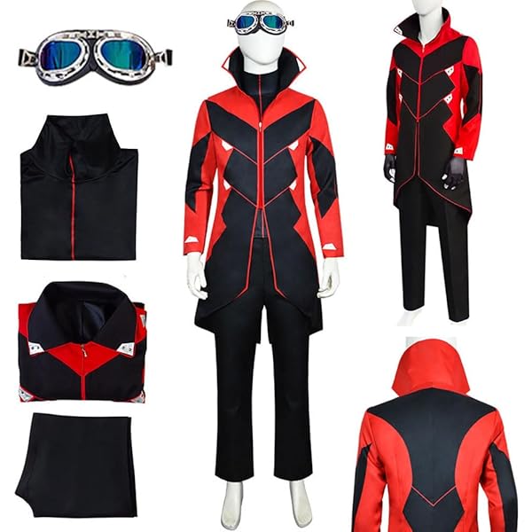 コスプレセット Amazon.com: ZNZXYCOS Anime Game Cosplay Black Single Arm Set Pants