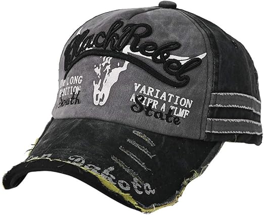 mens baseball cap with ponytail