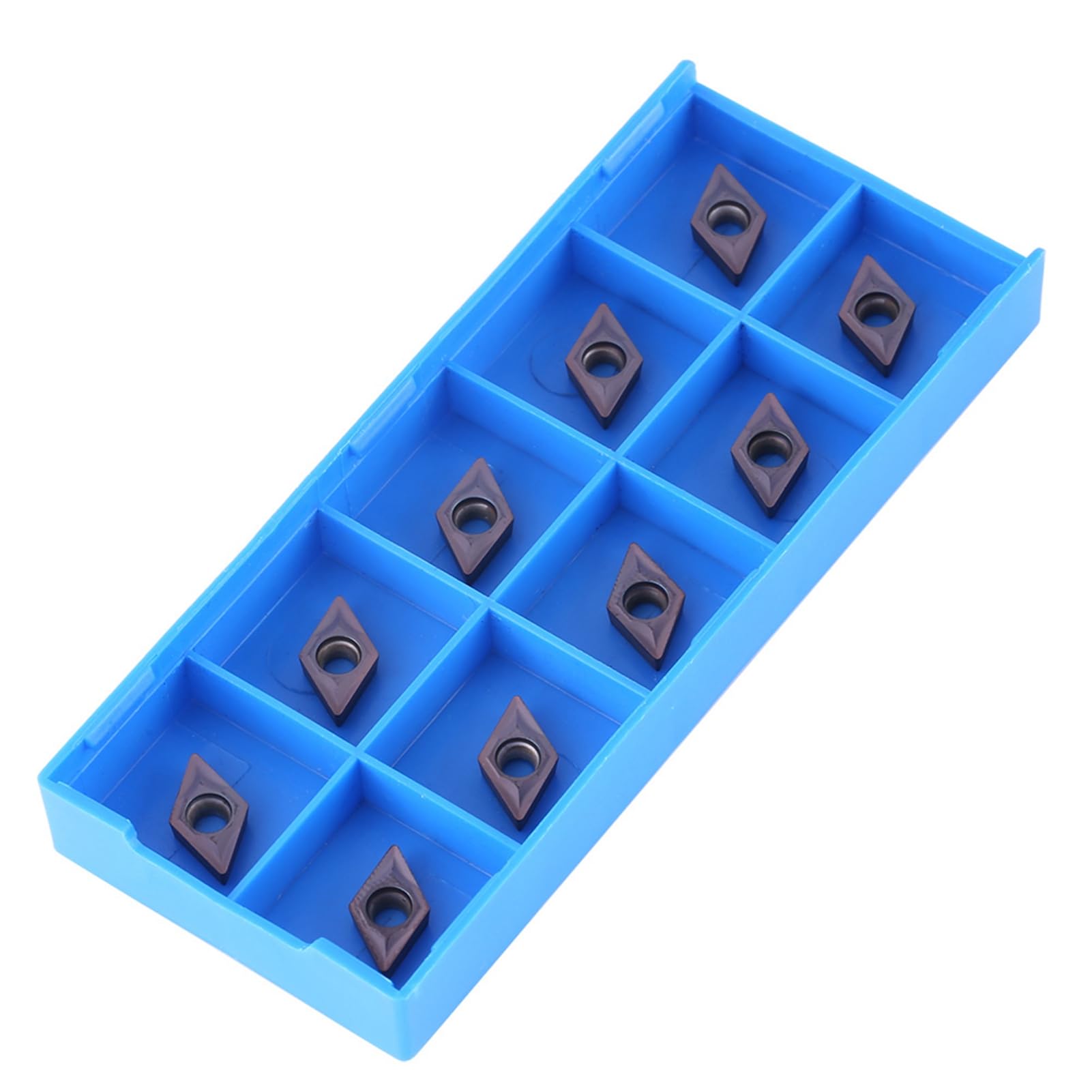 10Pcs Cemented Carbide CNC Tips Inserts Spade Blade Inserts for Lathe Cutting Machine DCMT11T304 VP15TF