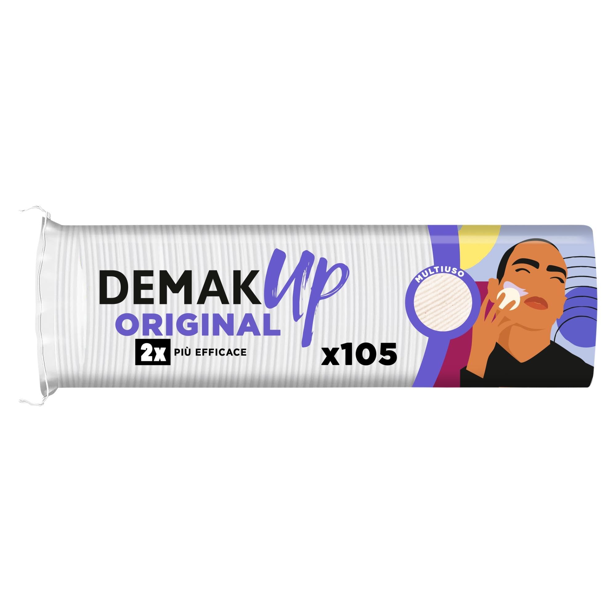 Demak'Up Original Cotton Pads Maxi Pack of 105 Pads