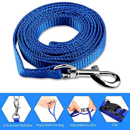 image for Love Pet Home Cat Harness, Adjustable Harness Nylon Strap Collar with 