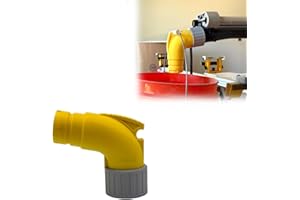 Dust Port Adapter Compatible with DeWalt DWS780, DWV9000 Dust Collector Adapter with 85° Elbow, Secure Lock for Efficient Dus