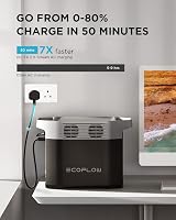 EF ECOFLOW Delta 2 1024 Wh Portable Power Station LiFePO4 2400 W X-Boost view 4