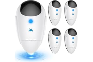Neatmaster 2026 Upgraded Ultrasonic Repeller Pest & Insect Indoor Repeller, Pest Control for Roach, Rodent, Bugs, Mosquito, Mice, Spider, Ant, Electronic Plug in Mouse Repellent, 4 Packs