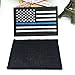 Antrix 8 Pieces American Flag Patch Thin Blue Line Thin Red Line USA Flag Patch Fully Embroidered Military Emblem Patches for Backpacks Hats Caps Bags Vests Military Uniforms and Clothes