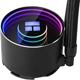 Thermalright Frozen Notte 240 Black ARGB CPU AIO Liquid Cooler 1200 1700 AMD view 4