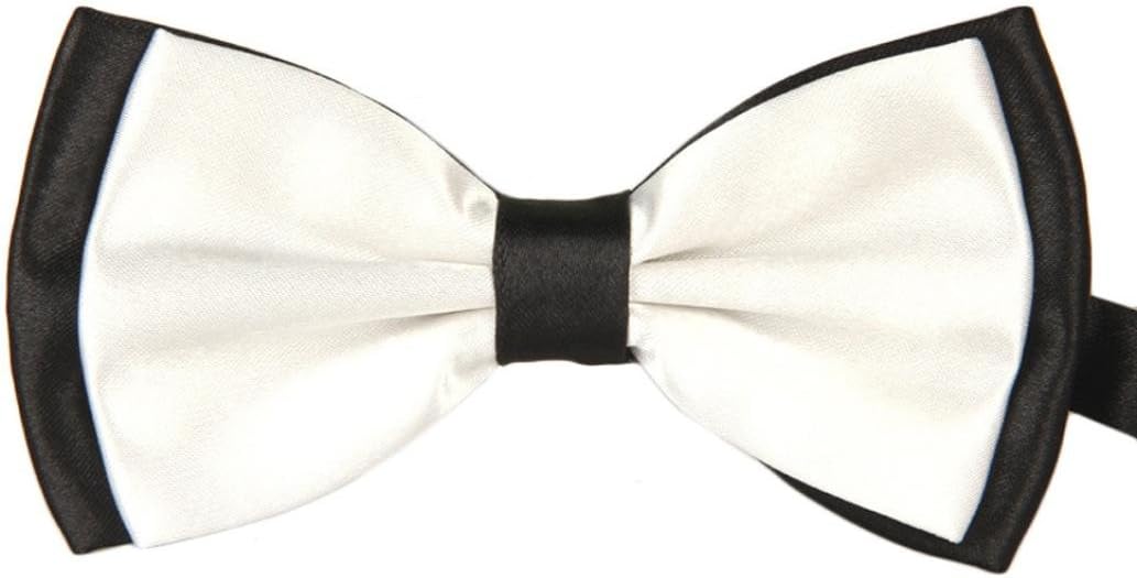 Tie,Rawdah Men Casual Satin Adjustable Bowtie Tuxedo Wedding Bow Tie Necktie for Business