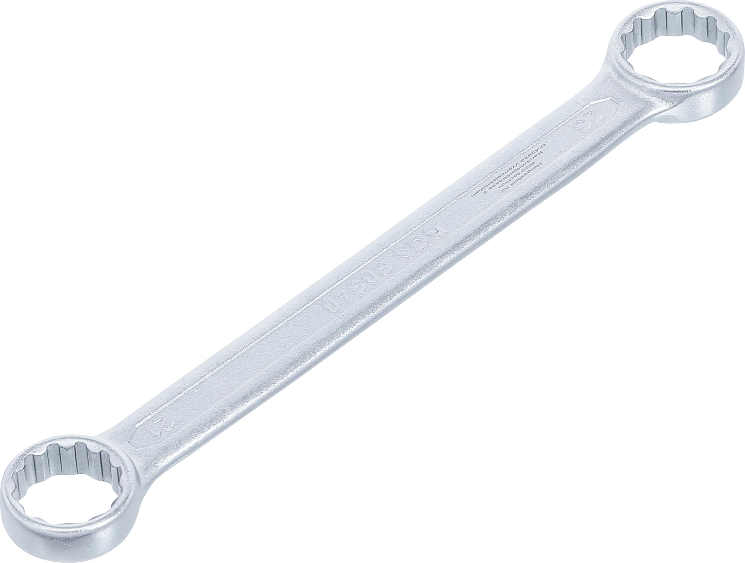 BGS 30340 | Double Ring Spanner | extra flat | 21 x 23 mm