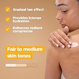 Mixa Bright & Bronze Gradual Tan Body Lotion 250ml Hydration DHA view 8