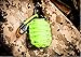 Holtzman’s Gorilla Egg : 550 Paracord Grenade Emergency Kit - Your Survival Pack Has an Upgraded Military Grade Carabiner Snap Hook is Stuffed with 18 Tools (Florescent Green)