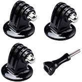 Suptig Tripod Mount Adapter for Gopro Hero 13, 12, 11, 10, 9, 8, 7, 6, 5, 4, 3, 3+, Hero Session, Gopro Max, Akaso, DJI osmo 