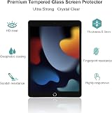 Gerutek iPad 10.2 9th/8th/7th Gen Tempered Glass 9H with Installation Frame view 3