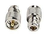 DHT Electronics 2-Pack RF Connector Adapter N Type