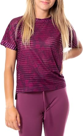 tee shirt femme prune