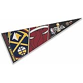 WinCraft Denver Nuggets Miami Heat Dueling Pennant Flag