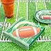 JOYIN 144 PCS Football Napkins Count Touchdown Football Game Day Themed Paper Napkins Football Party Supplies (6.5X6.5 Inches)