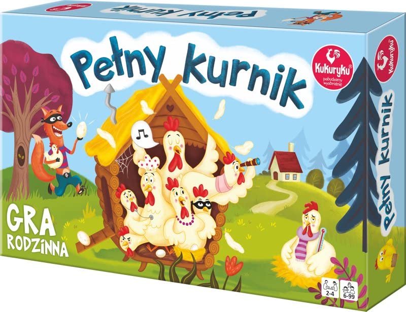 Pełny Kurnik Polska Gra Planszowa Towarzyska Imprezowa Rodzinna Board Game Po Polsku